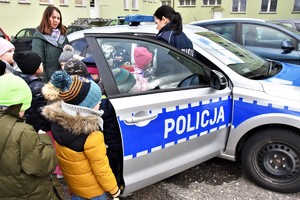Spotkanie policjantów z dziećmi